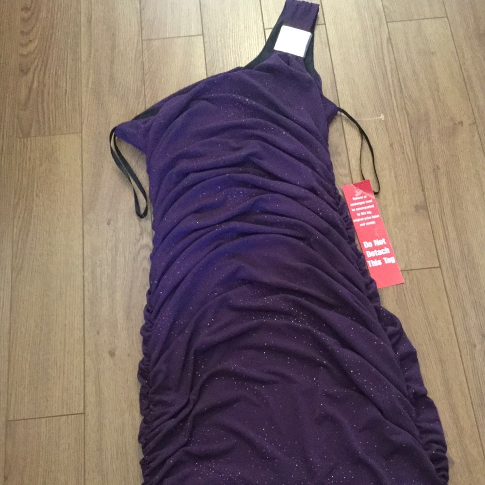 Sweet storm purple dress